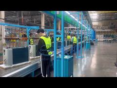 Dây chuyền băng tải điều hòa không khí với thiết bị kiểm tra